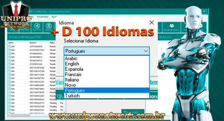 Vários Idiomas
